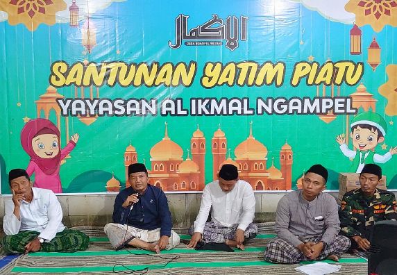Yayasan Al Ikmal Ngampel Kendal Semarakkan Ramadhan Dengan Gelar Santunan Anak Yatim Piatu